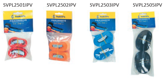 SVPL2503IPV Ремни крепления с пружинными замками